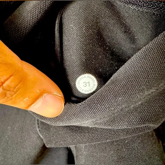 Lululemon ABC Pant Slim *Utilitech” Black 32 Pants - Picture 5 of 12